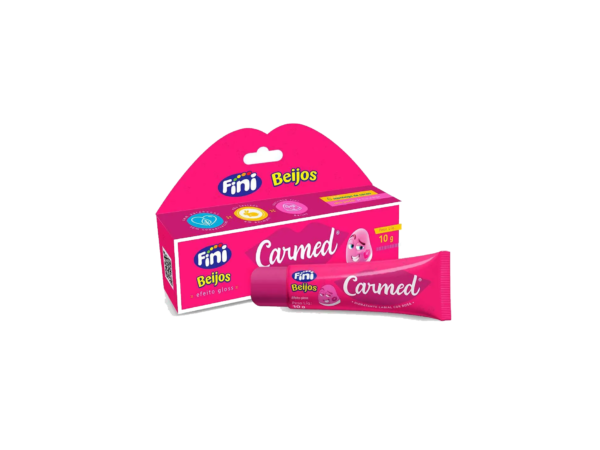 Hidratante Labial Carmed Fini Beijos com Cor Efeito Gloss 10g