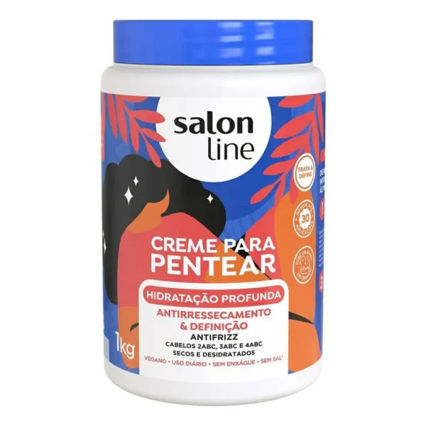 Creme para pentear Salon line hidratação profunda 1kg