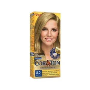 Tintura cor&ton 8.0 cinza claro