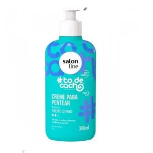 Creme Para Pentear Salon Line To De Cacho Crespo Divino 300ml