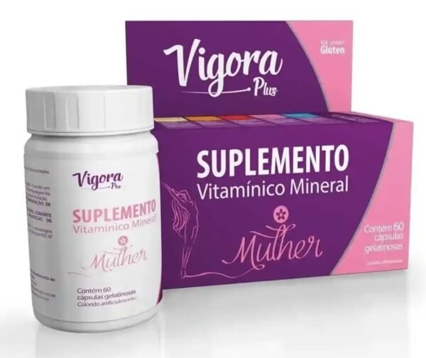 Polivitamínico Vigora Plus Mulher 60 cápsulas