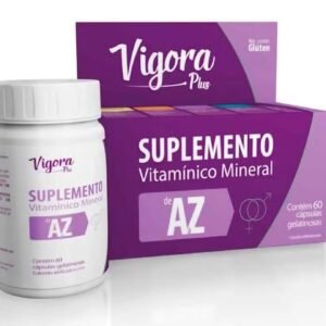 Polivitamínico Vigora Plus A-Z 60 cápsulas