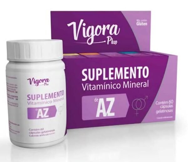 Polivitamínico Vigora Plus A-Z 60 cápsulas