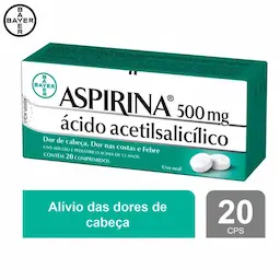 ASPIRINA 500MG 20CPR
