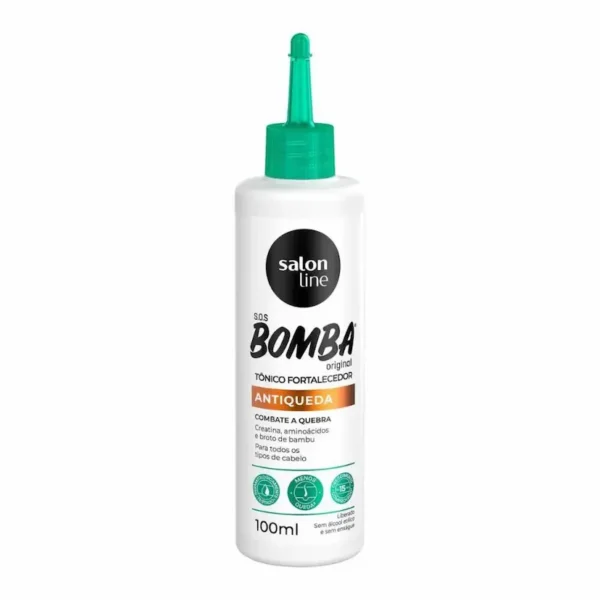 TôNICO FORTALECEDOR ANTIQUEDA SALON LINE S.O.S BOMBA 100ML