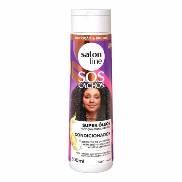 Condicionador Vegano Salon Line S.O.S Cachos Hidratação Profunda 300ml