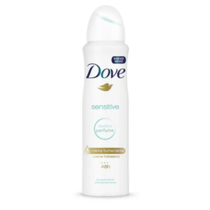 Desodorante Antitranspirante Aerosol Dove Sensitive Feminino Sem Perfume 48h 150ml