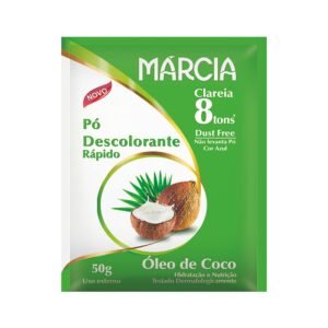 PO DESCOLORANTE (8) MARCIA OLEO DE COCO 50G