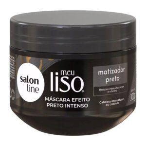 Máscara Matizadora Salon Line Meu Liso Preto Nada Básico! 300g