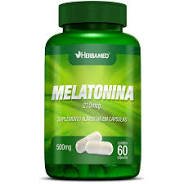 Suplemento Alimentar Melatonina - 60 Cápsulas - HERBAMED