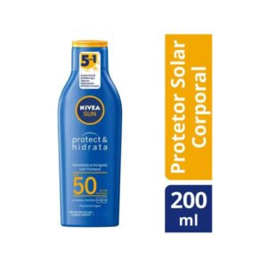 PROTETOR SOLAR FPS 50 PROTECT E HIDRATA 200ML NIVEA SUN