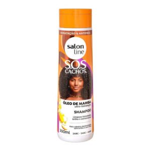 SHAMPOO SOS CACHOS ÓLEO DE MANGA SALON LINE 300ML