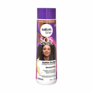 Shampoo Salon Line SOS Cachos Super Óleos Controle do Frizz 300ml