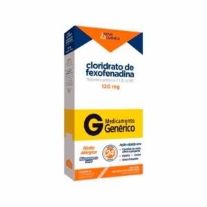 Cloridrato de Fexofenadina 120mg 10 cp Nova Química Genérico