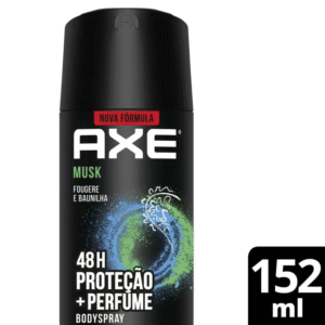 Desodorante Antitranspirante Spray Axe Musk Masculino 48h 152ml