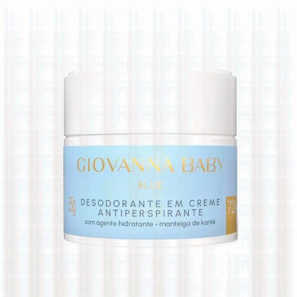Desodorante Antiperspirante em Creme Giovanna Baby Blue 50g